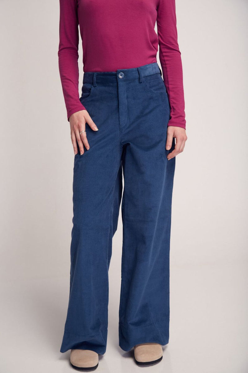 Lires Blue Corduroy Pants Suite13