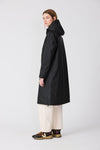 Black Tormenta Waterproof Coat Tanta