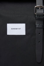 Dante Rolltop Backpack Sandqvist Black