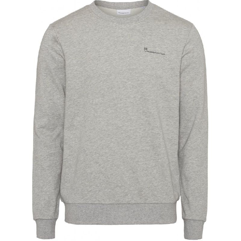 Elm Grey Sweatshirt Knowledge Cotton Apparel