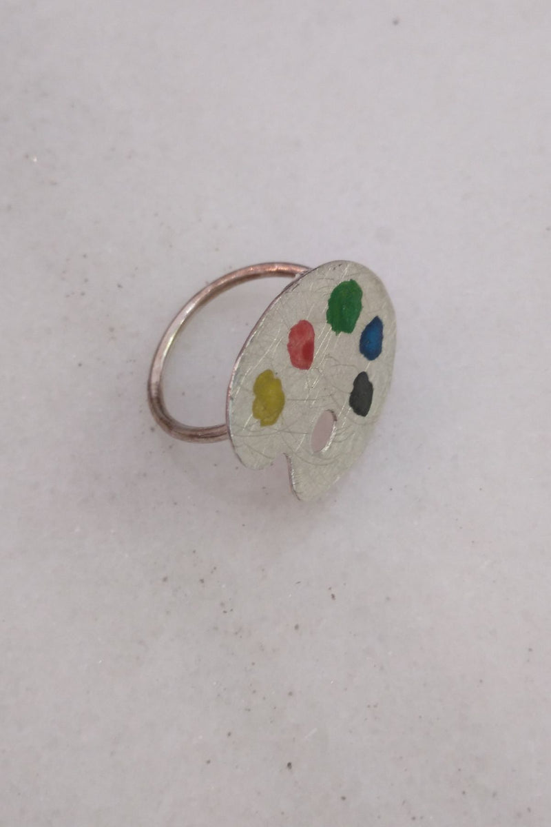 Watercolor Palette Ring Otro Mundo