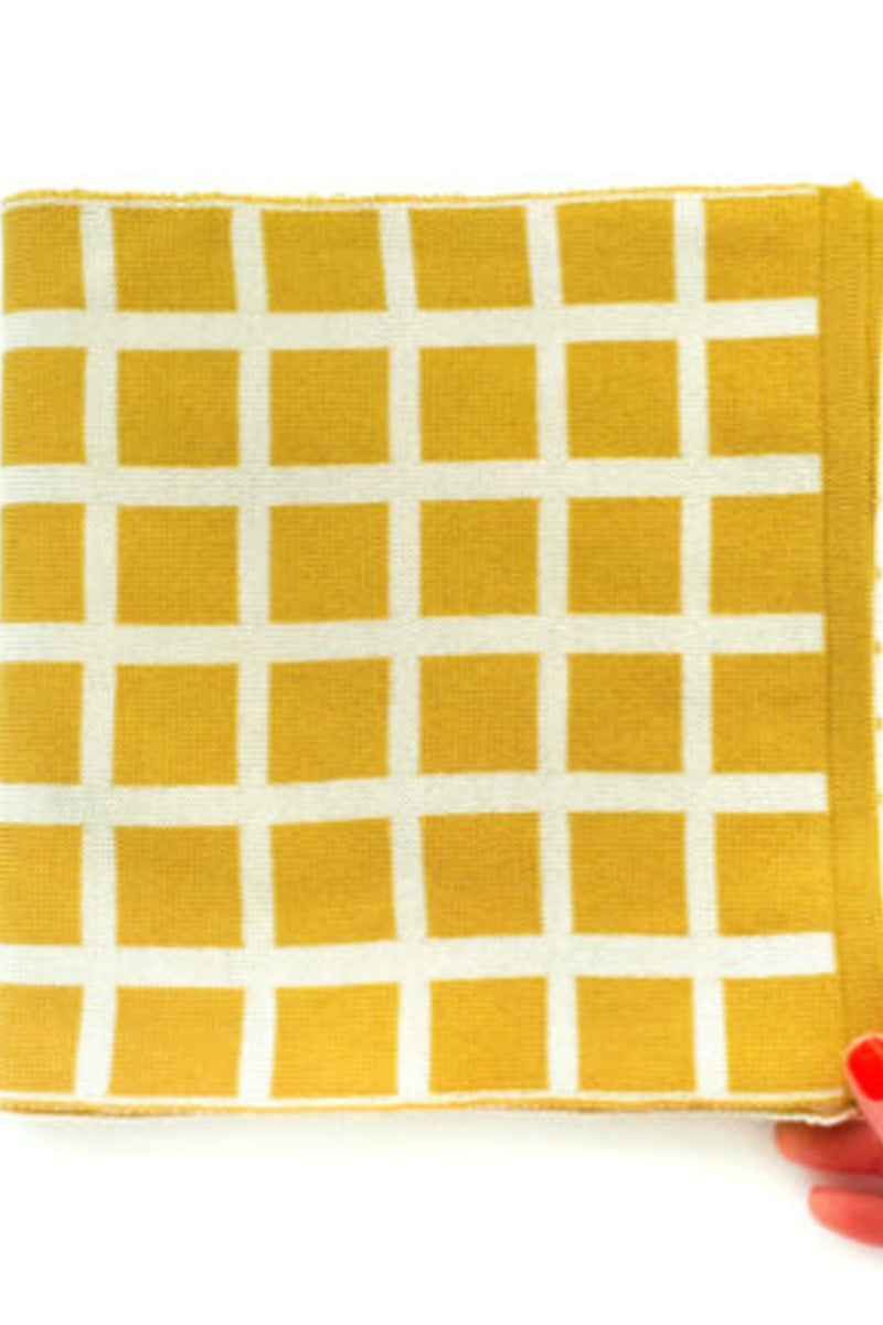 Yellow Kyoto Wool Scarf