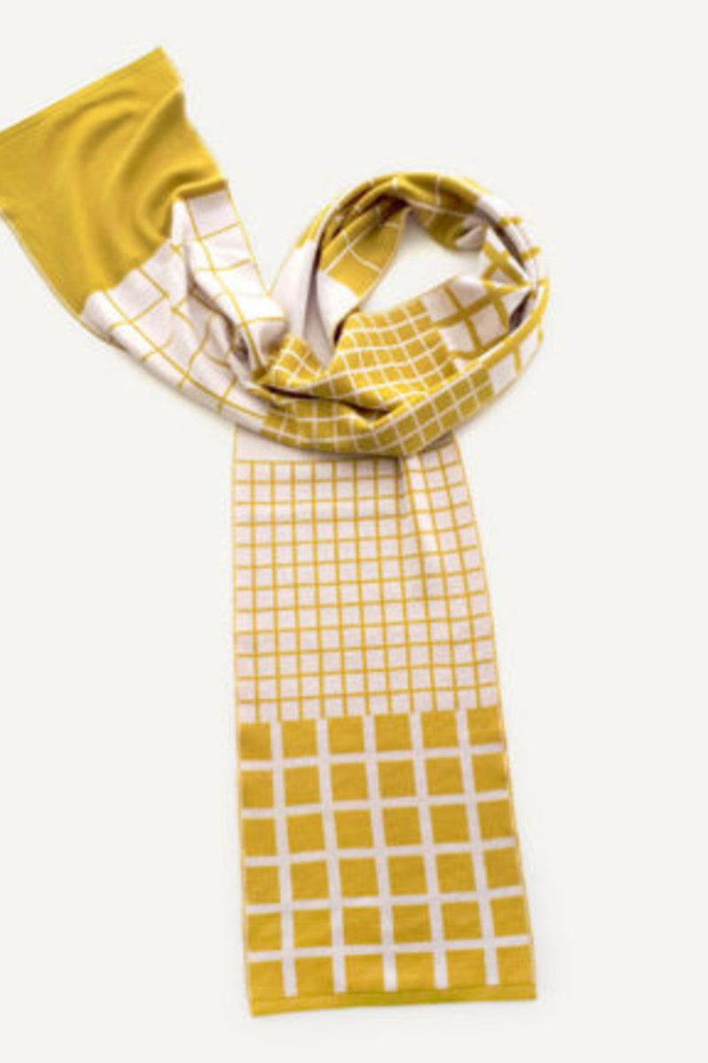 Yellow Kyoto Wool Scarf