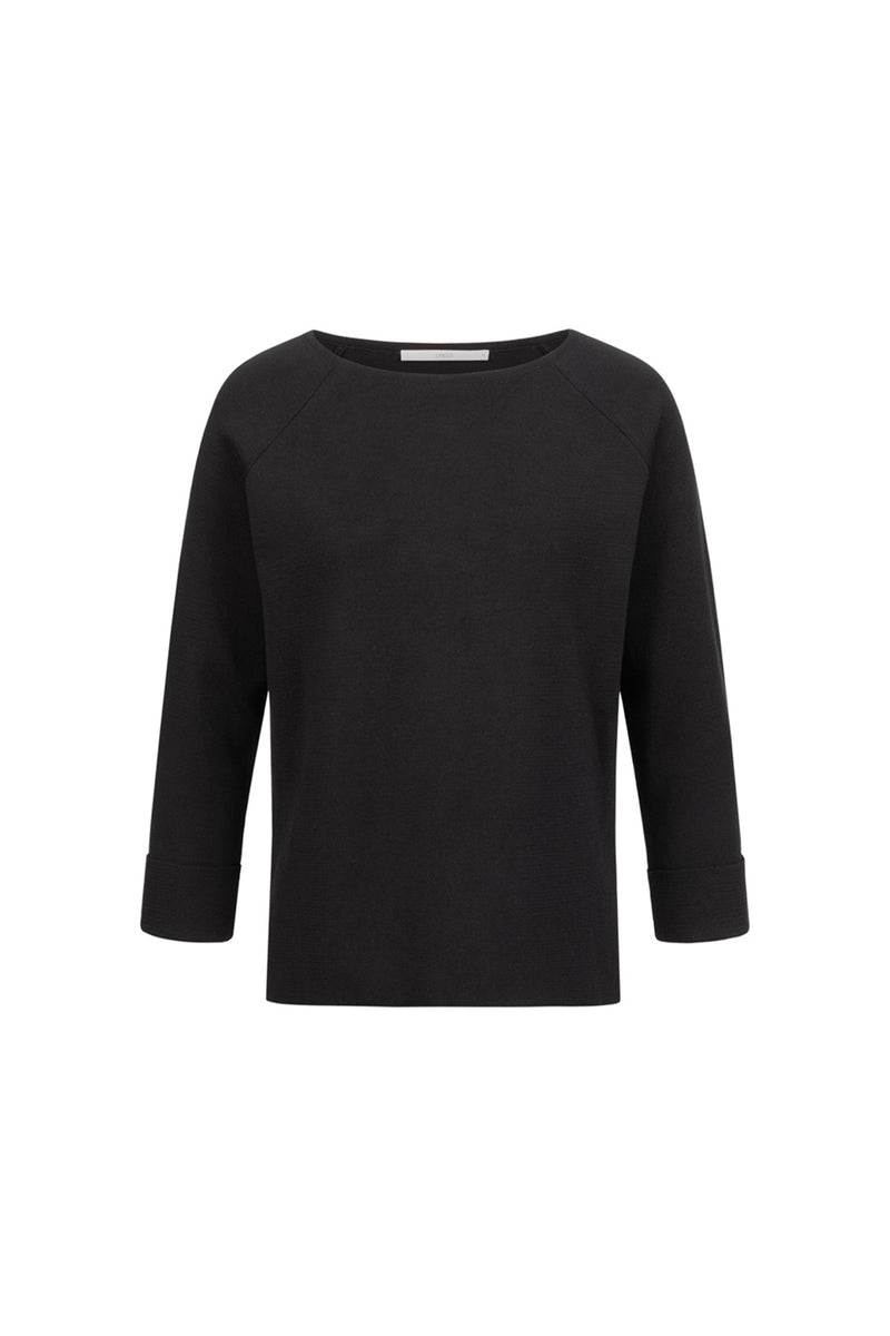 Punto Milano Sweater Black LANIUS