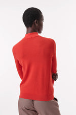 Turtleneck Sweater Red LANIUS