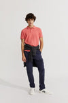 Ted Slim Fit Dark Coral Polo Ecoalf