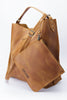 Camel Tote Leather Bag