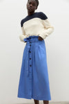Kioko Skirt French Blue Ecoalf