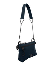 Lupita Double Zipper Bag  Deep Navy Ecoalf