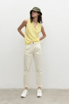 Palma Linen Knitted Vest Lemonade Ecoalf