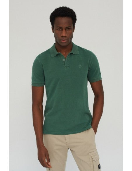 Ted Polo Slim Fit Esmerald Green Ecoalf
