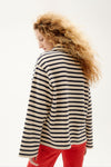 Navy Stripes Chelsea Sweater Thinking MU